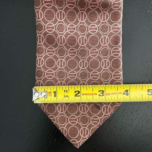 Gucci Tie, Brown, Geometric Shape - Picture 6 of 10